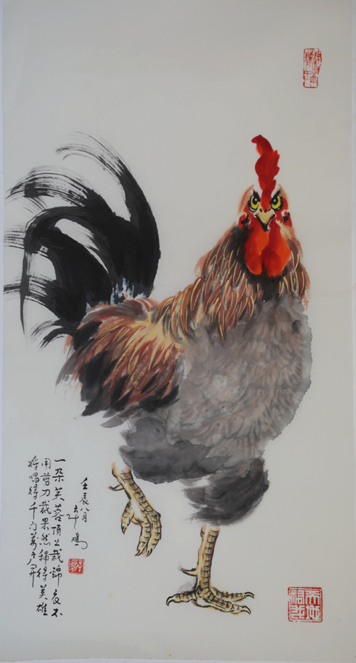辛鹏国画作品