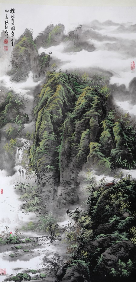 张大川国画作品4